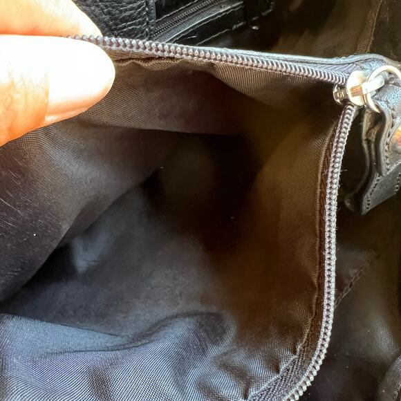 Vintage Pelle Studio Handbag Black Leather Wilsons - Picture 9 of 16